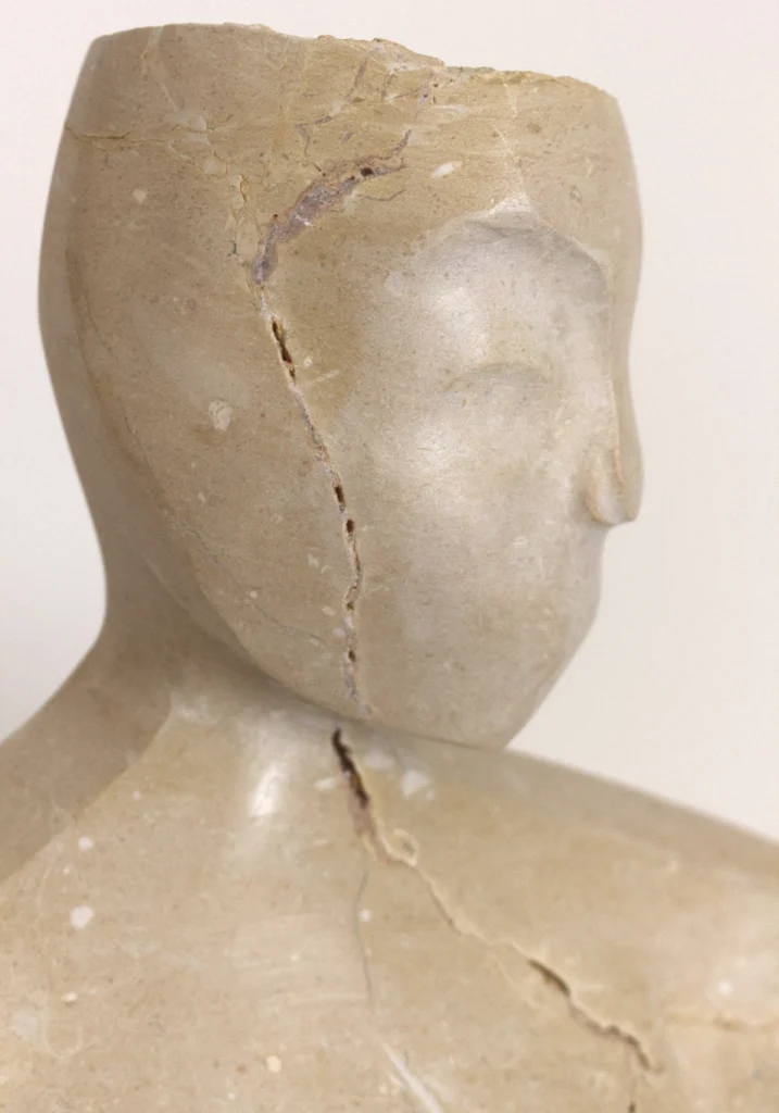 Perséfone, detalle del rostro